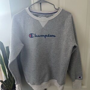 Champion Medium Authentic Athleticwear Two Tone Crewneck Sweatshirt